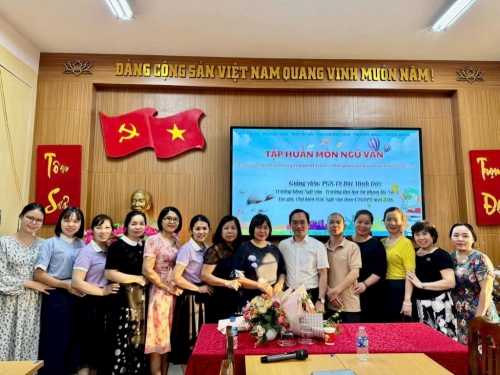 Tập huấn môn ngữ văn năm học 2024 - 2025