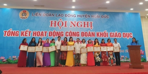 Tổng kết hoạt động công đoàn năm học 2023-2024