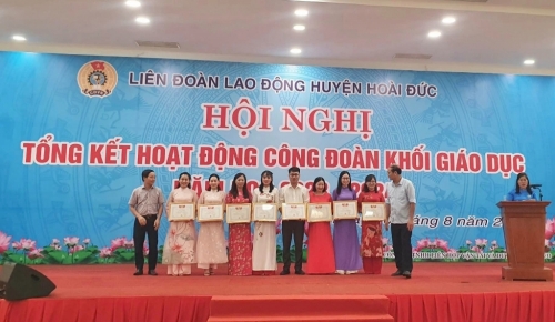 Tổng kết hoạt động công đoàn năm học 2023-2024