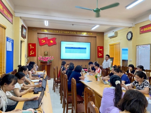 Tập huấn chuyên môn năm học 2024 - 2025