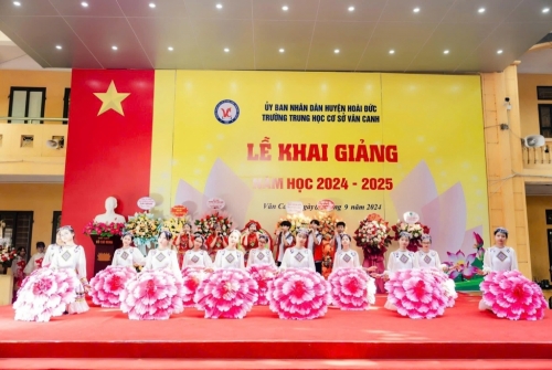 Lễ khai giảng năm học 2024 - 2025