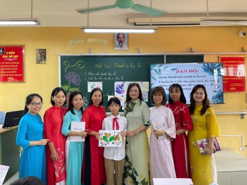Thao giảng Chào mừng ngày nhà giáo Việt Nam năm học 2024 - 2025