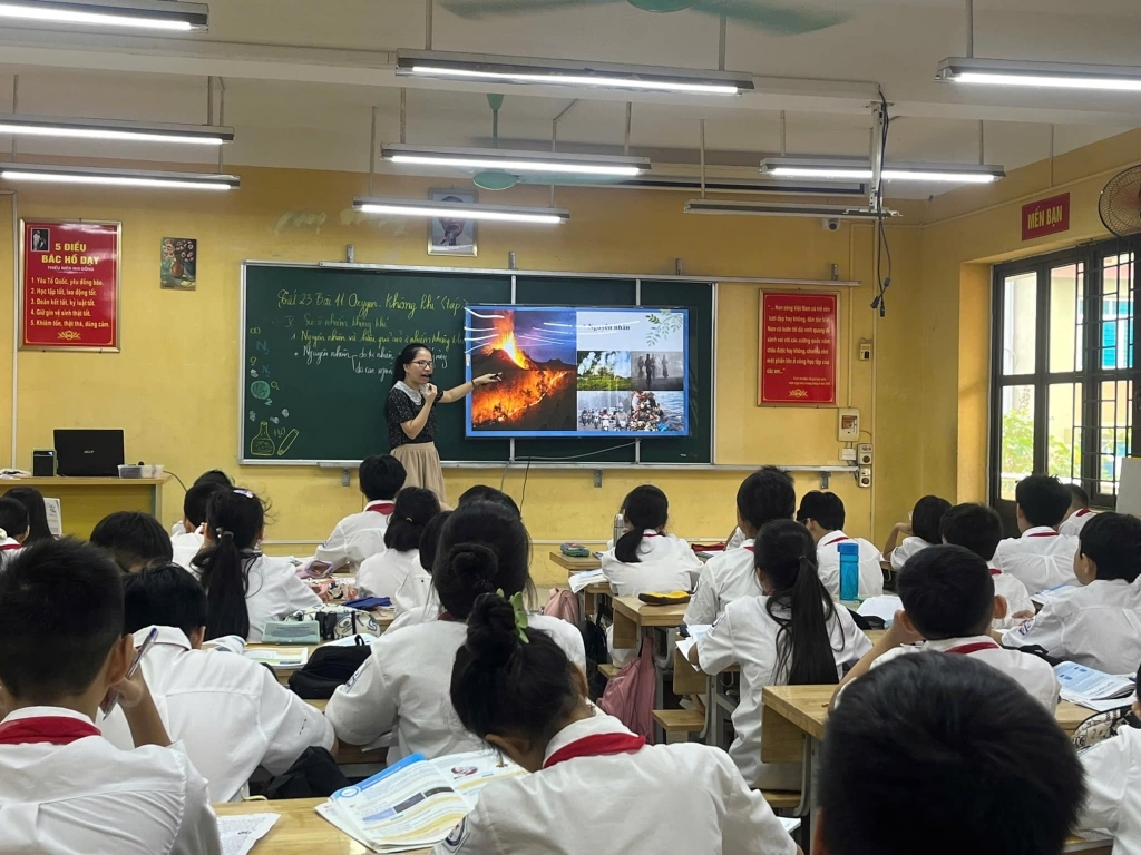 Thao giảng Chào mừng ngày nhà giáo Việt Nam năm học 2024 - 2025