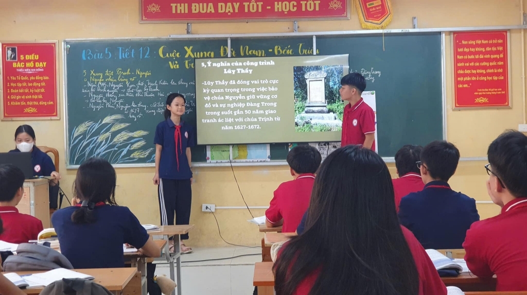 Thao giảng Chào mừng ngày nhà giáo Việt Nam năm học 2024 - 2025