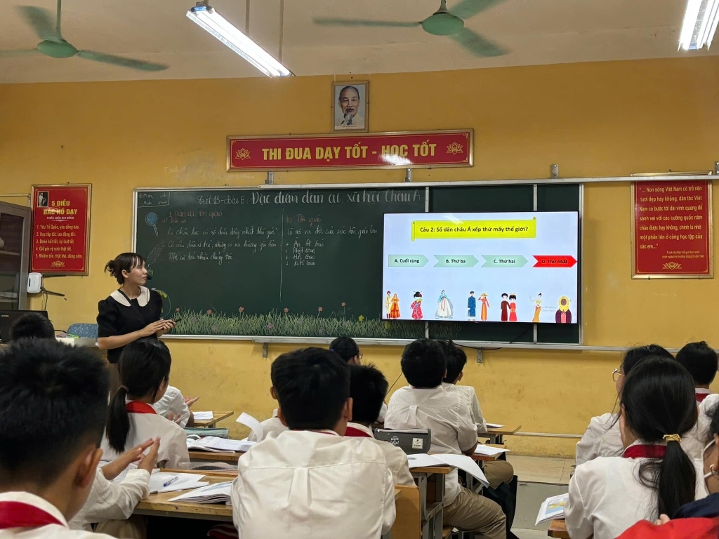 Thao giảng Chào mừng ngày nhà giáo Việt Nam năm học 2024 - 2025