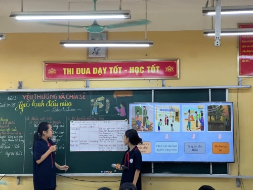 Thao giảng Chào mừng ngày nhà giáo Việt Nam năm học 2024 - 2025