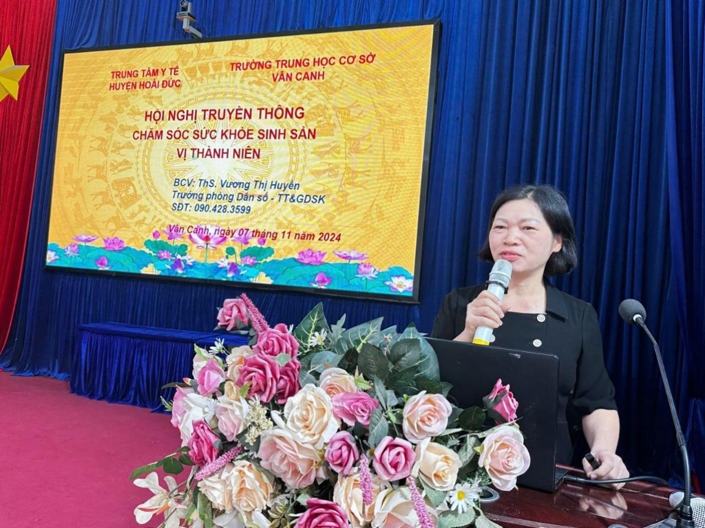 Hội nghị truyền thông “Chăm sóc sức khoẻ sinh sản vị thành niên”