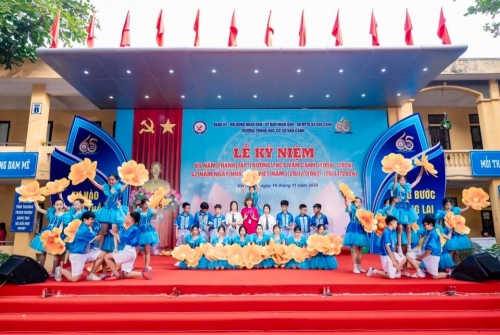 Lễ kỉ niệm 65 năm thành lập Trường THCS Vân Canh (1959 - 2024)