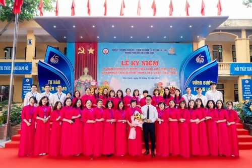 Lễ kỉ niệm 65 năm thành lập Trường THCS Vân Canh (1959 - 2024)