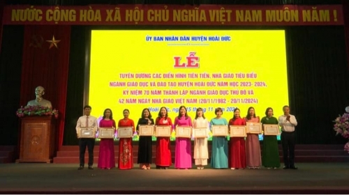 Tổng kết hoạt động thi đua khen thưởng chào mừng ngày 20/11