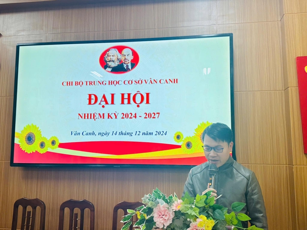 Đại hội Chi bộ nhiệm kỳ 2024-2027