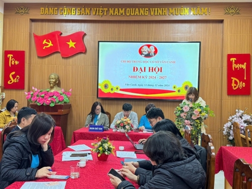 Đại hội Chi bộ nhiệm kỳ 2024-2027
