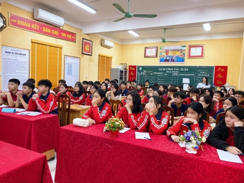 Lớp cảm tình đoàn năm học 2024-2025