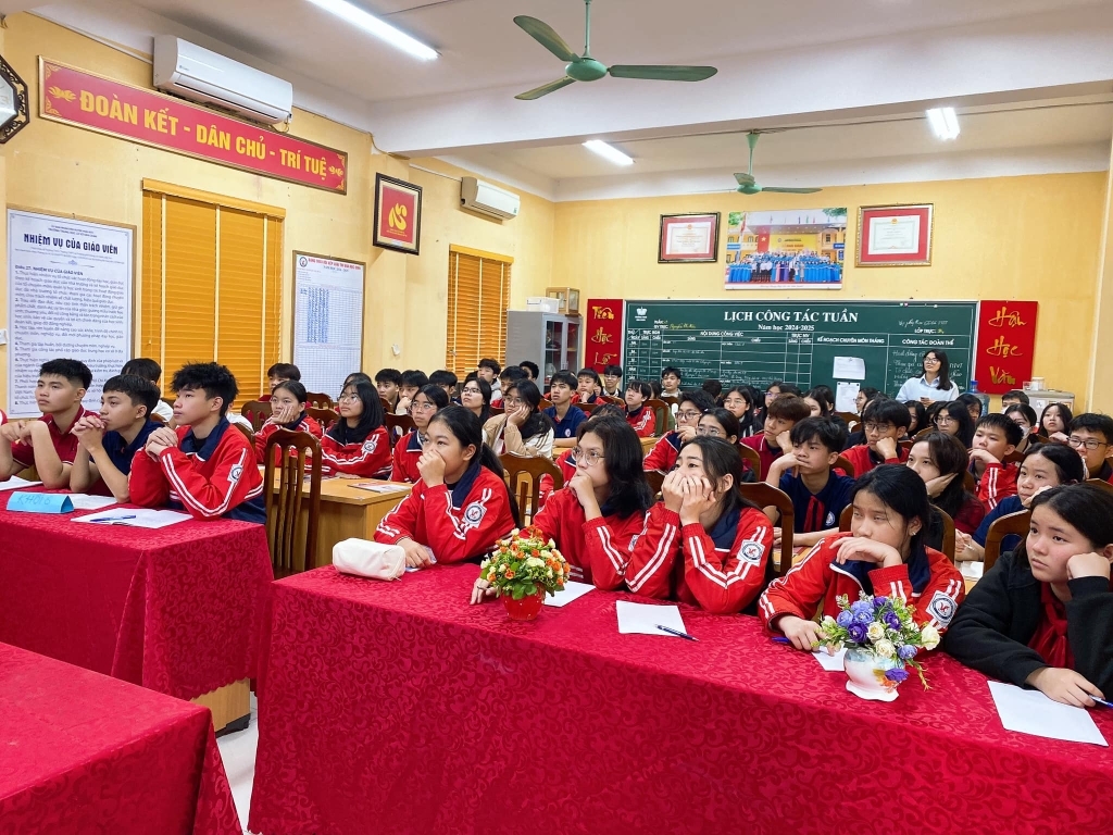 Lớp cảm tình đoàn năm học 2024-2025