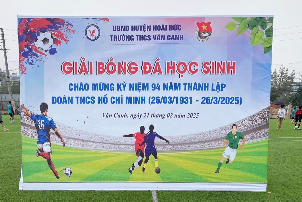 Lễ khai mạc giải bóng đá học sinh năm học 2024 - 2025