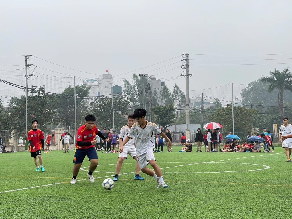 Lễ khai mạc giải bóng đá học sinh năm học 2024 - 2025