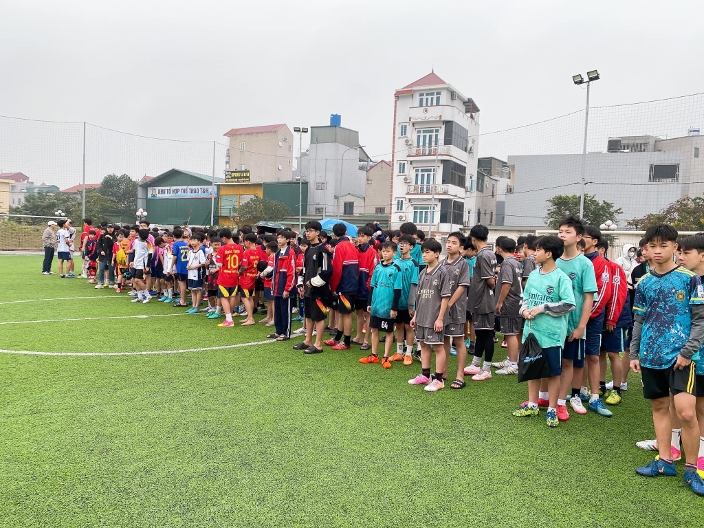 Lễ khai mạc giải bóng đá học sinh năm học 2024 - 2025