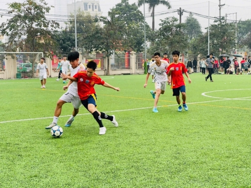 Lễ khai mạc giải bóng đá học sinh năm học 2024 - 2025