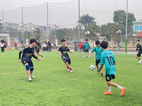 Lễ khai mạc giải bóng đá học sinh năm học 2024 - 2025