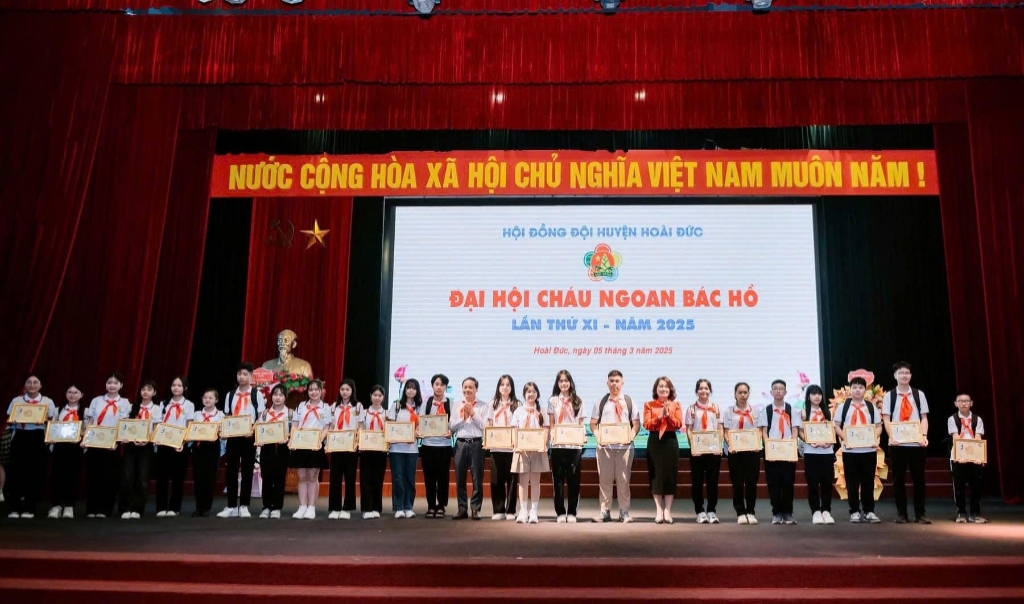 Đại hội cháu ngoan bác hồ - huyện Hoài Đức lần thứ XI - năm 2025