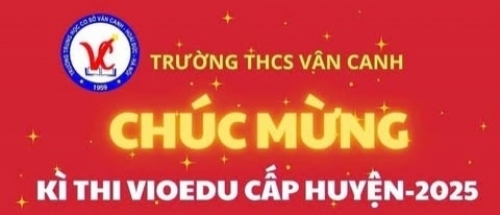Vinh danh học sinh xuất sắc đạt giải trong kỳ thi vioedu cấp huyện năm học 2024-2025