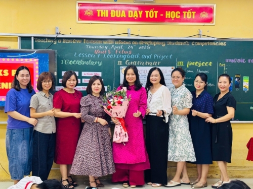 Chuyên đề tiếng anh cấp huyện năm học 2024 - 2025