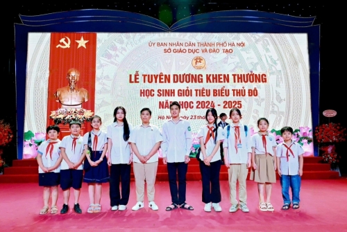 Nguyễn Lê Văn Quỳnh – Niềm tự hào của trường THCS Vân Canh học sinh tiêu biểu thủ đô năm học 2024-20