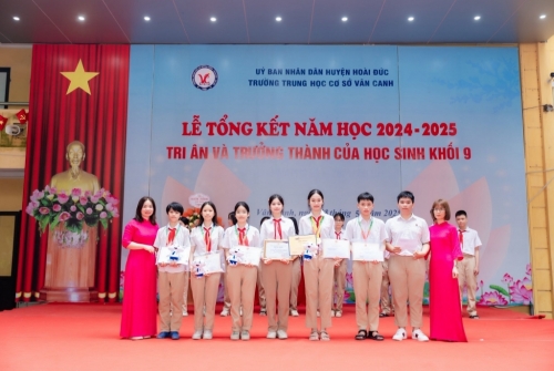 Lễ tổng kết năm học 2024 – 2025