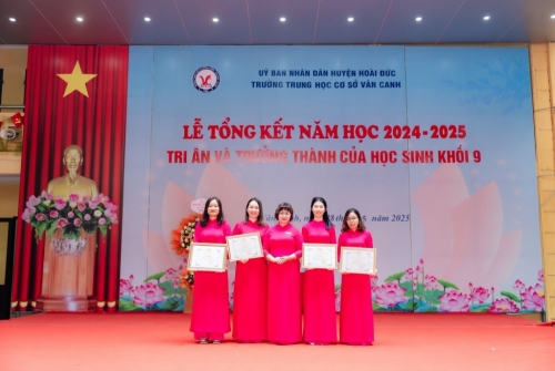 Lễ tổng kết năm học 2024 – 2025
