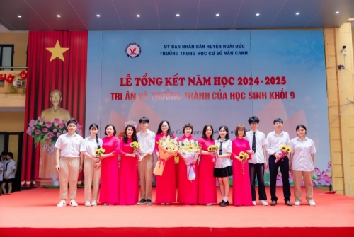 Lễ tổng kết năm học 2024 – 2025