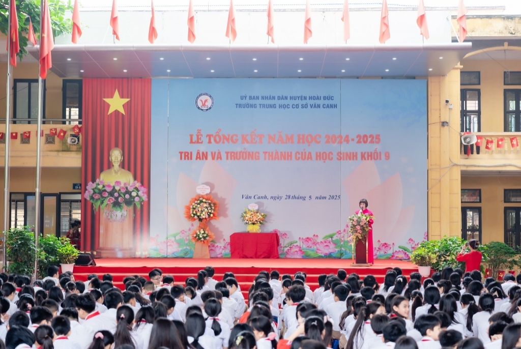 Lễ tổng kết năm học 2024 – 2025