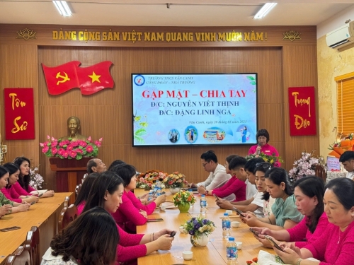 Gặp mặt, chia tay Đ/c Nguyễn Viết Thịnh, Đ/c Đặng Linh Nga