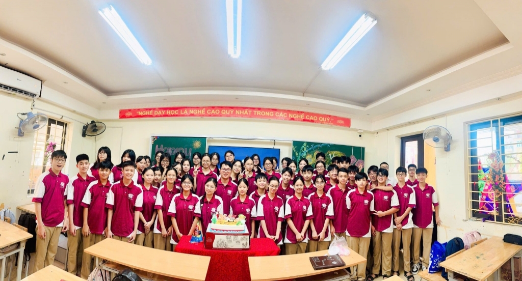 Tết trung thu ấm áp trong từng lớp học của trường THCS Vân Canh