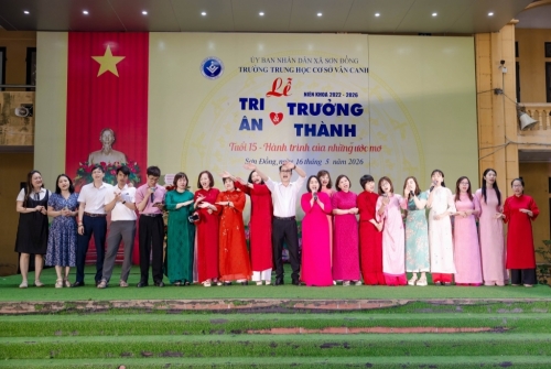 Tri ân thầy cô và trưởng thành của học sinh khối 9 (niên khóa 2022 - 2026)
