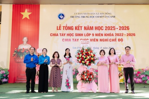 🌸 Lễ Tổng kết năm học 2025 – 2026 🌸