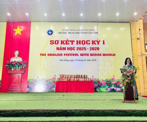 Lễ sơ kết học kì 1 năm học 2025–2026
