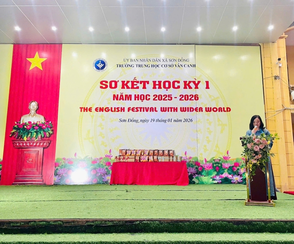 Lễ sơ kết học kì 1 năm học 2025–2026