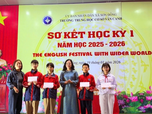 Lễ sơ kết học kì 1 năm học 2025–2026
