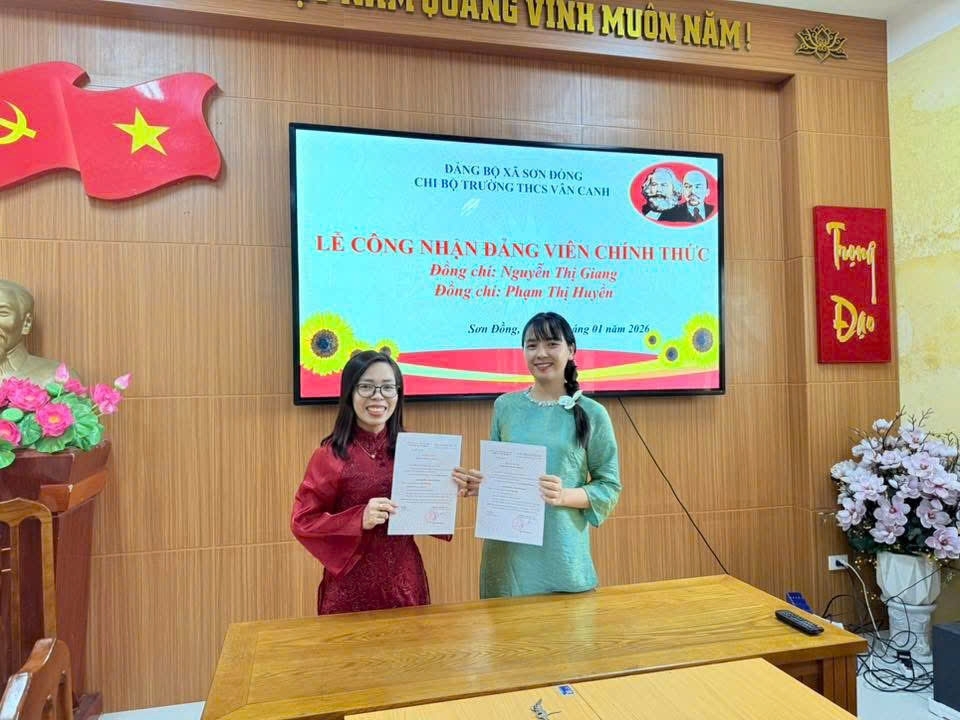 Lễ công nhận Đảng viên chính thức