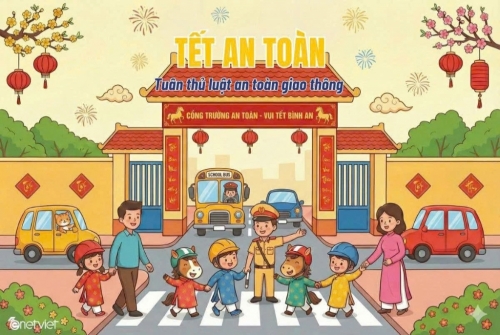 Trường THCS Vân Canh nghỉ Tết an toàn – vui xuân văn minh