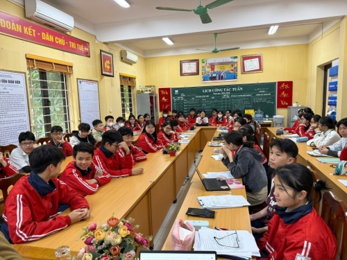 Gặp mặt đội tuyển học sinh giỏi cấp xã các môn văn hoá năm học 2025–2026