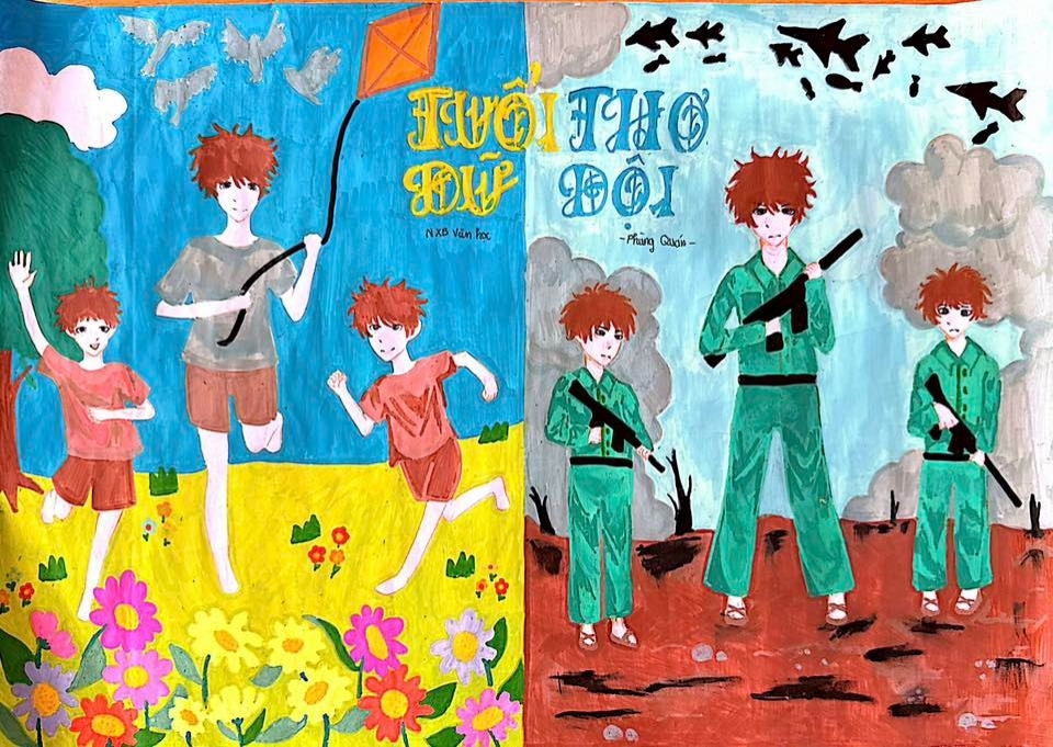 📙📗📘 Thi vẽ bìa sách 📙📗📕