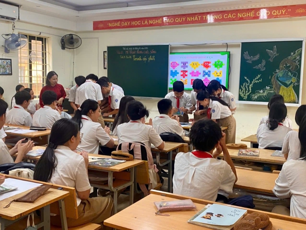 👩‍🏫👩‍🏫 Hội thi giáo viên dạy giỏi xã Sơn Đồng năm học 2025-2026 👩‍🏫👩‍🏫