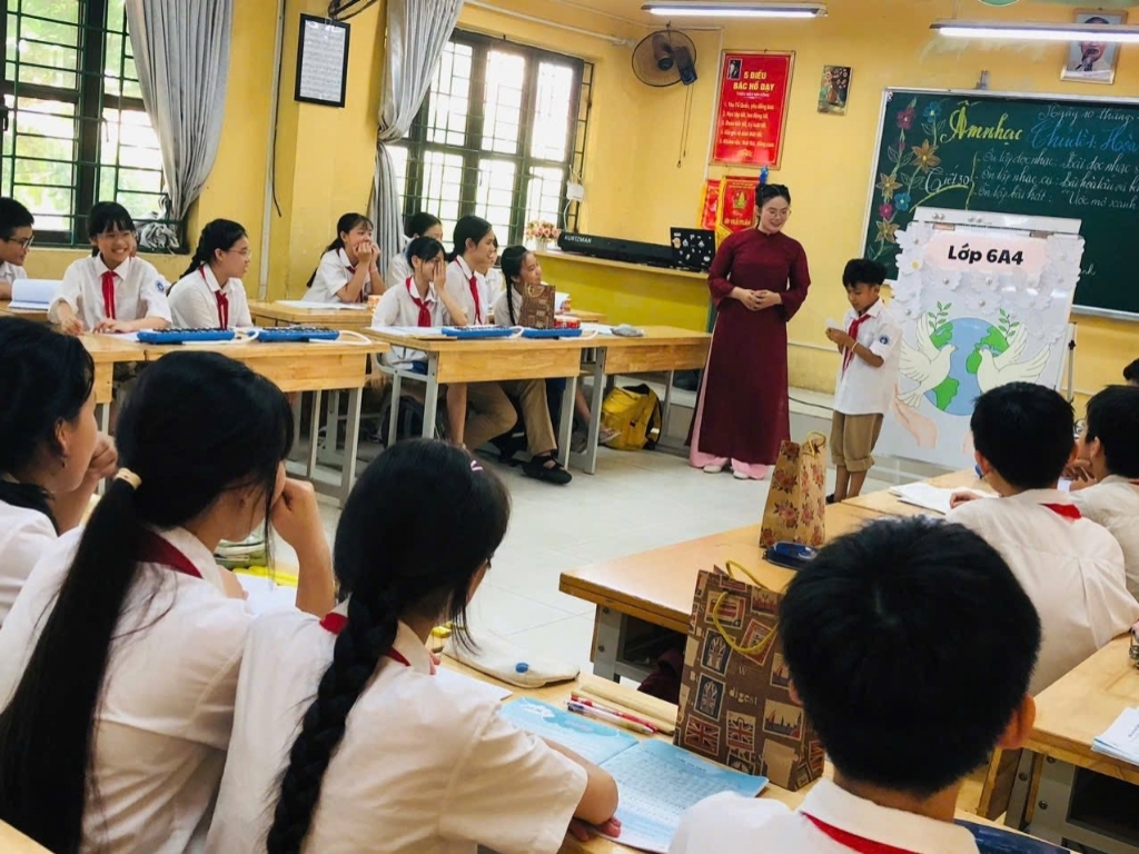 👩‍🏫👩‍🏫 Hội thi giáo viên dạy giỏi xã Sơn Đồng năm học 2025-2026 👩‍🏫👩‍🏫