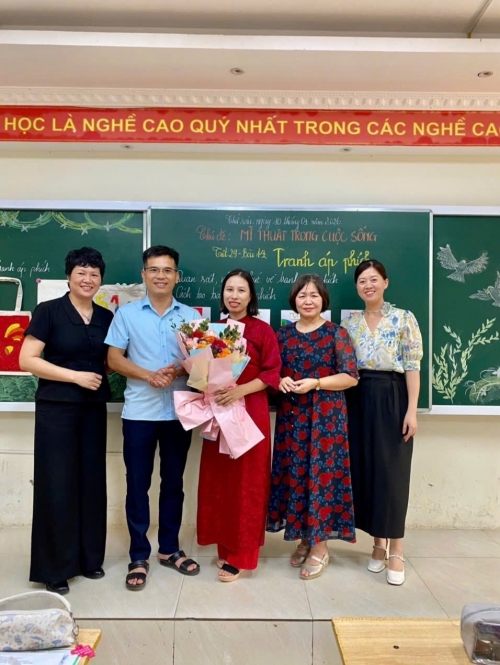 👩🏫👩🏫 Hội thi giáo viên dạy giỏi xã Sơn Đồng năm học 2025-2026 👩🏫👩🏫