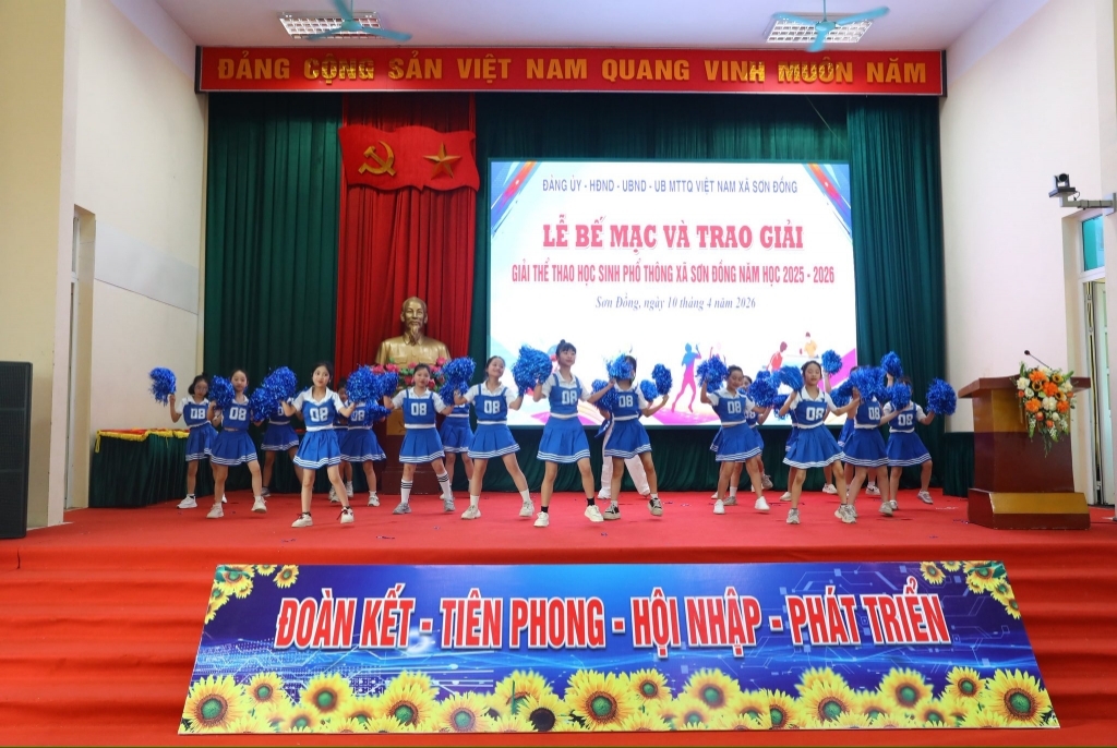 🏅🌟 Lễ bế mạc và trao giải giải thể thao học sinh phổ thông xã Sơn Đồng năm học 2025–2026 🌟🏅