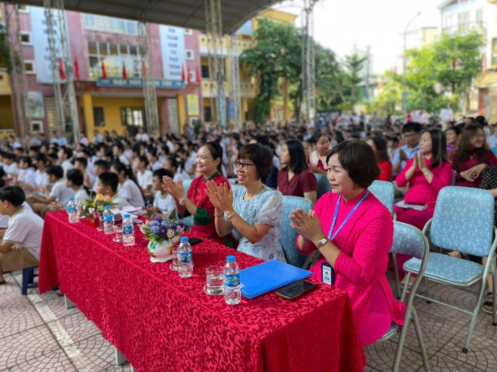 Trường thcs vân canh hân hoan chào đón học sinh lớp 6 – năm học 2025-2026