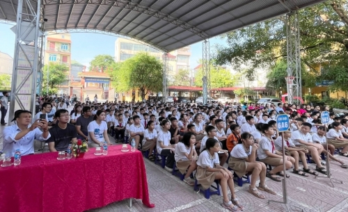 Trường thcs vân canh hân hoan chào đón học sinh lớp 6 – năm học 2025-2026