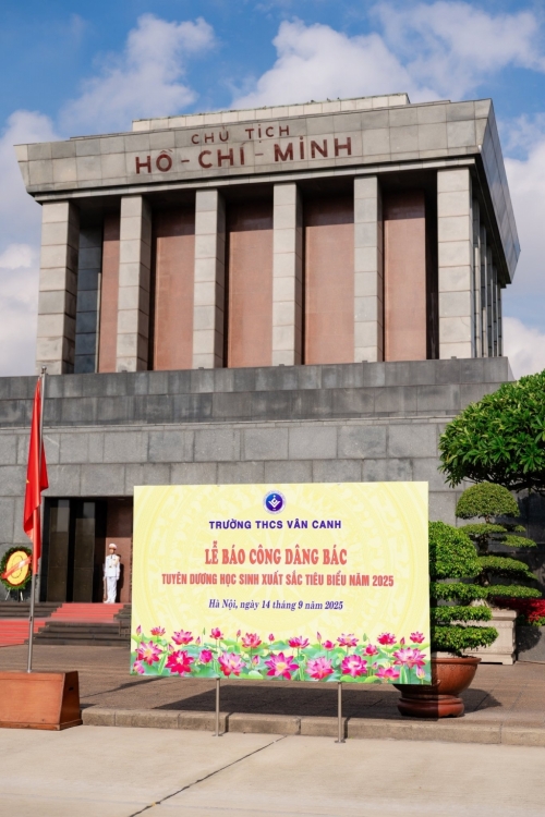 Lễ báo công dâng Bác tại Lăng Chủ tịch Hồ Chí Minh năm 2025