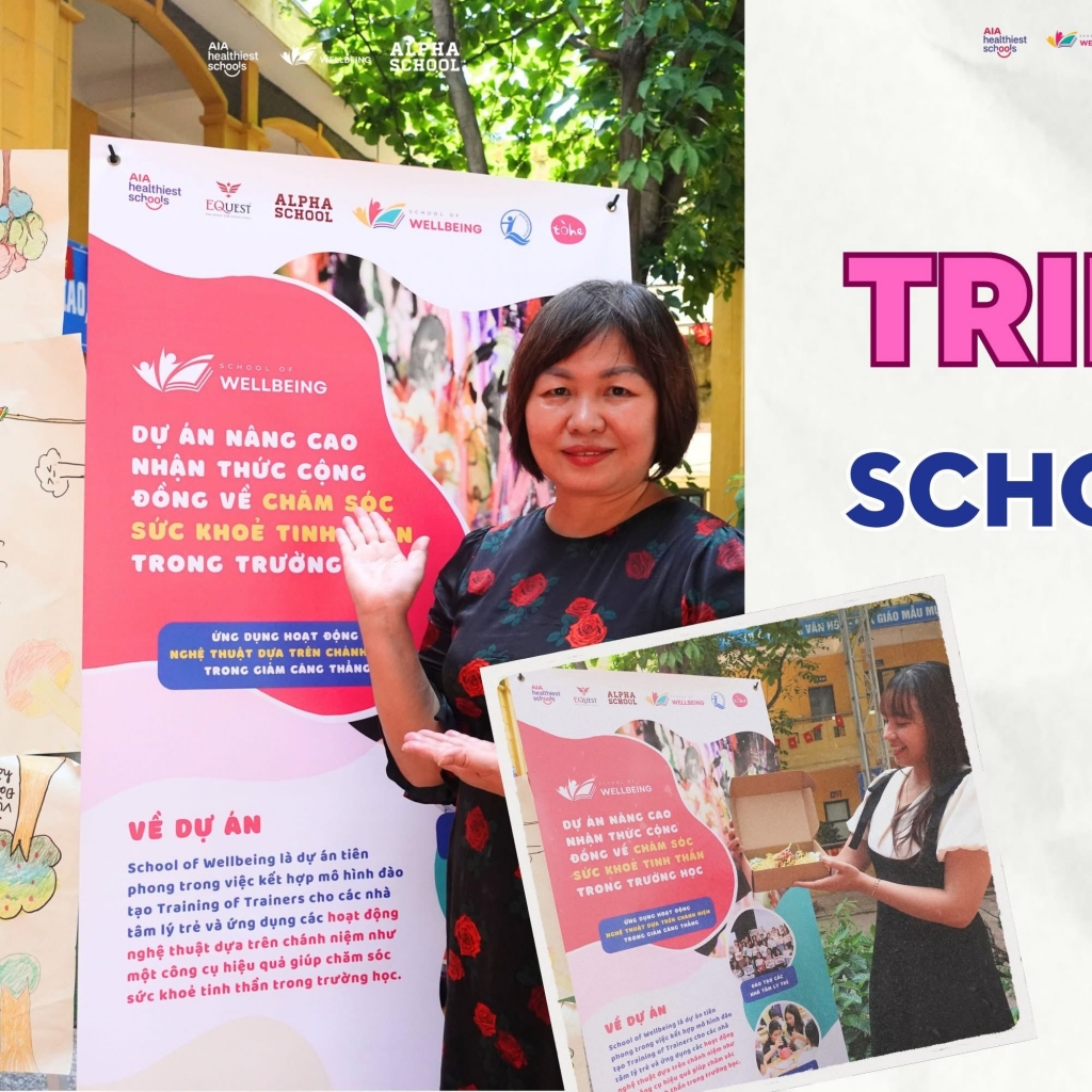 DỰ ÁN SCHOOL OF WELLBEING 2025 - Dự án hỗ trợ tâm lý cho học sinh
